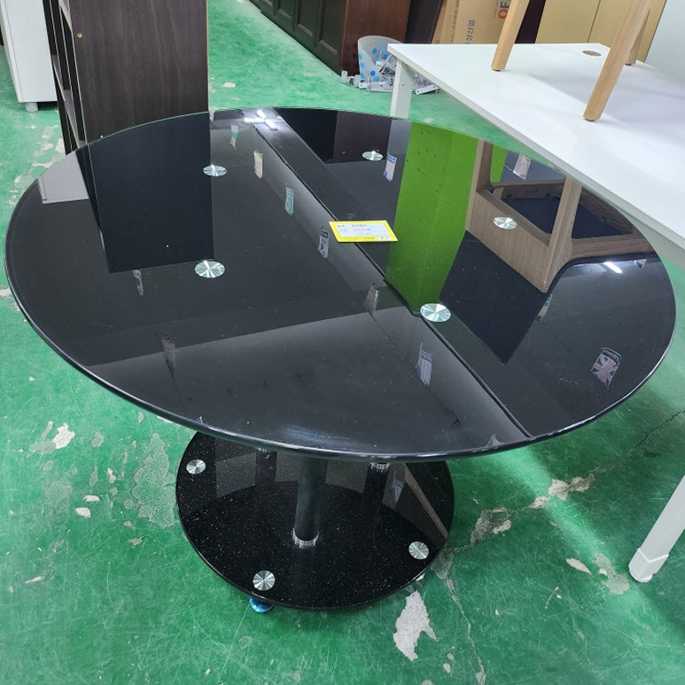 [마지막 재고] 선반형 유리 원탁